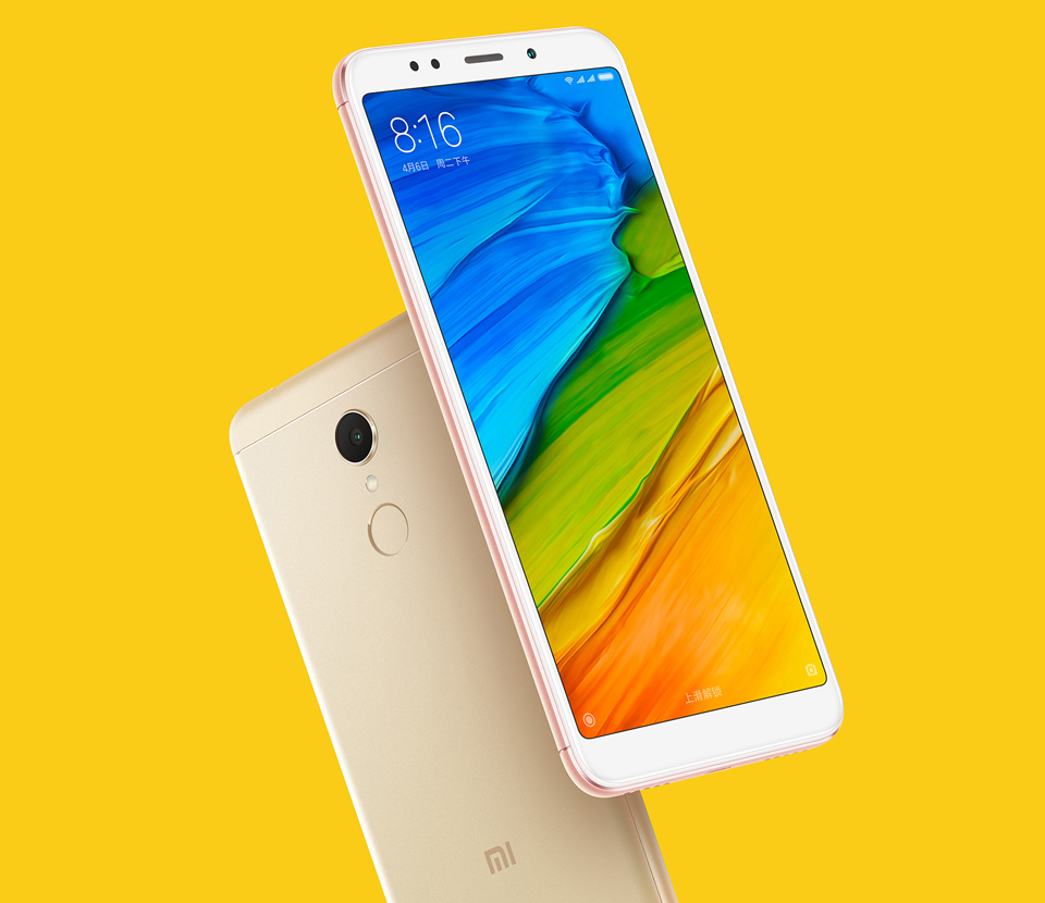 TELEFONO LIBRE XIAOMI REDMI 5 PLUS 4/64 GOLD